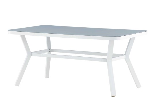 Venture Design Virya spisebord Hvit/grå 160 x 90 cm Grå