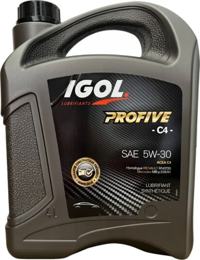 Motorolje IGOL PROFIVE C4 5W-30 4L