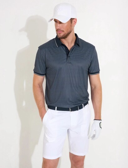 Abacus Mens Headfort Drycool Polo Navy XXL