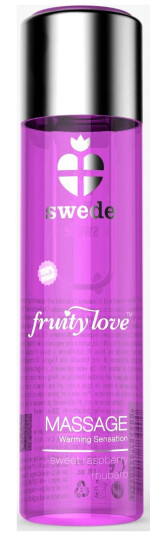 Swede Fruity Love Massage Sweet Raspberry Rhubarb 60 ml