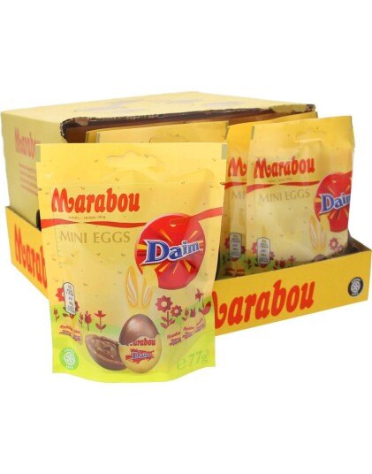 23 stk Marabou Daim Mini Eggs   Hel Eske 1,77 kg
