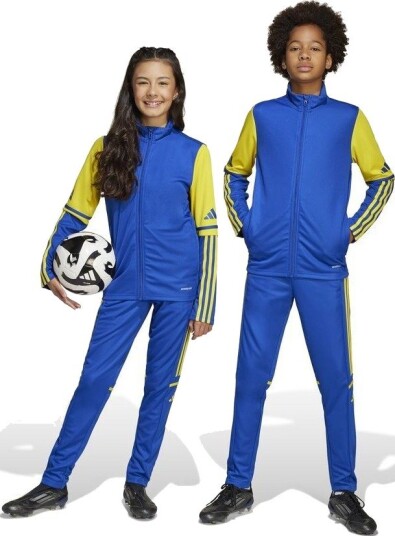 adidas Treningsbukser Squadra 25 Blå/Gul Barn størrelse 140 cm