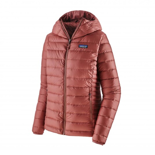 Patagonia W´S Down Sweater Hoody Dame Rhp Rosehip S