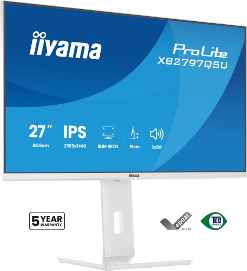 iiyama 27" QHD Business XB2797QSU W1 iiyama 27" QHD Business XB2797QSU W1