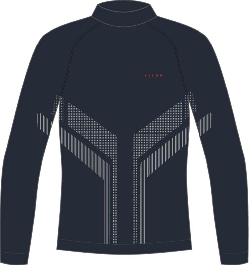 FALKE Herre Long Sleeve Shirt Wool-Tech Space Blue XL