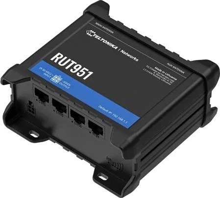 Teltonika RUT951 Wireless Router WWAN Wi-Fi LTE 2G 3G 4G DIN Rail/Surface/Wall Mountable RUT951230500