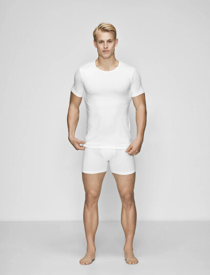 JBS of Denmark Jbs Of Dk T-Shirt O-Neck - White - S JBS of Denmark Jbs Of Dk T-Shirt O-Neck - White - S