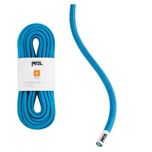 Petzl Conga 8,0mm X 30m Blå Petzl Conga 8,0mm X 30m Blå
