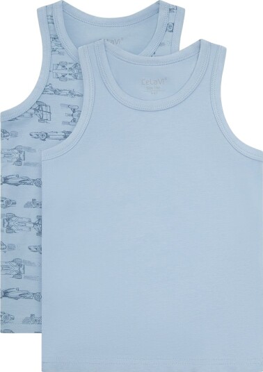 CeLaVi Undershirt 2 Pack Blue 110 CeLaVi Undershirt 2 Pack Blue 110