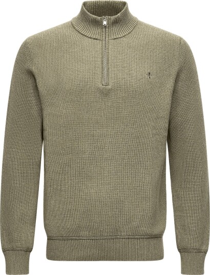 Morris Colin Half Zip OLIVE XL