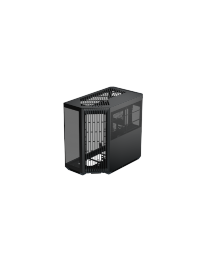 APNX V1 Miditower Kabinett med Tempered Glass - Svart APNX V1 Miditower Kabinett med Tempered Glass - Svart
