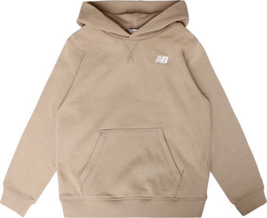 New Balance New Balance French Terry Small Logo Hoodie Beige 164