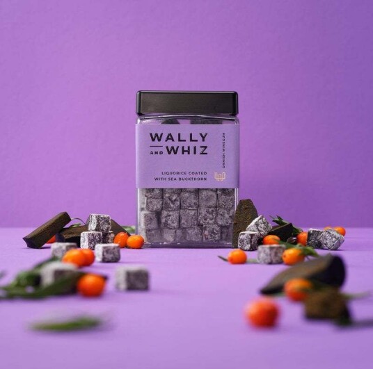 Wally And Whiz Lakrids Med Havtorn Cube 240G Wally And Whiz Lakrids Med Havtorn Cube 240G