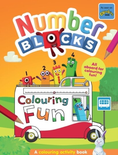 Numberblocks Colouring Fun: A Colouring Activity Book Av Numberblocks, Sweet Cherry Publishing