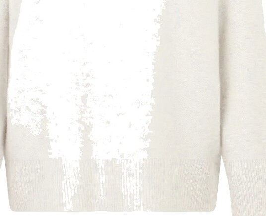 Vince, Dame, Strikkevarer, Beige, L,