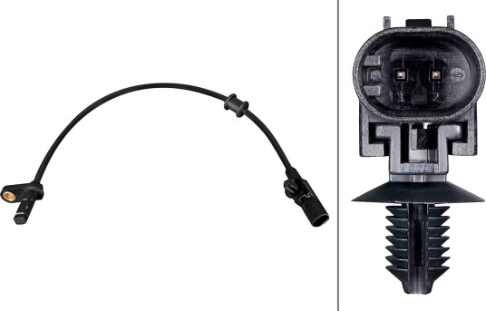 HELLA 6PU 358 216 491 Sensor ABS