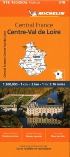 Centre - Michelin Regional Map 518 Centre - Michelin Regional Map 518