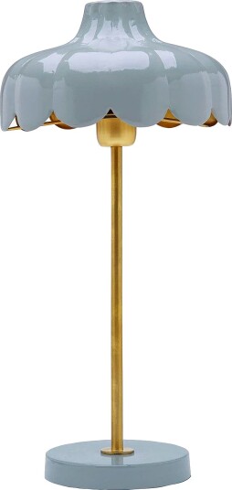 PR Home Bordlampe Wells 50 cm Blå Bordlamper
