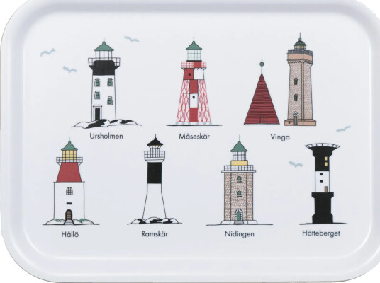 Almedahls Svenske fyr brett 20 x 27 cm Multi Almedahls Svenske fyr brett 20 x 27 cm Multi