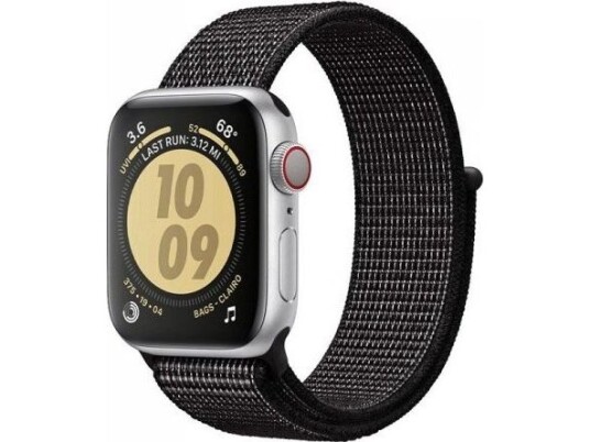 Crong Nylon Reflex - Sport Band For Apple Watch 38/40/41 Mm (Svart)