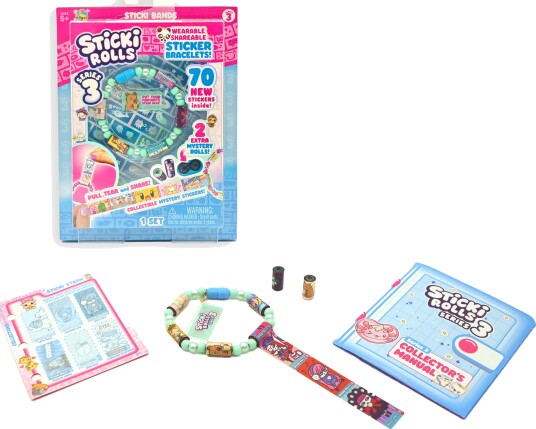 Sticki Rolls Sticki Rolls Sticki Band S3 MULTI COLOUR One Size