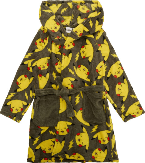 Pókemon Bathrobe Khaki green 128