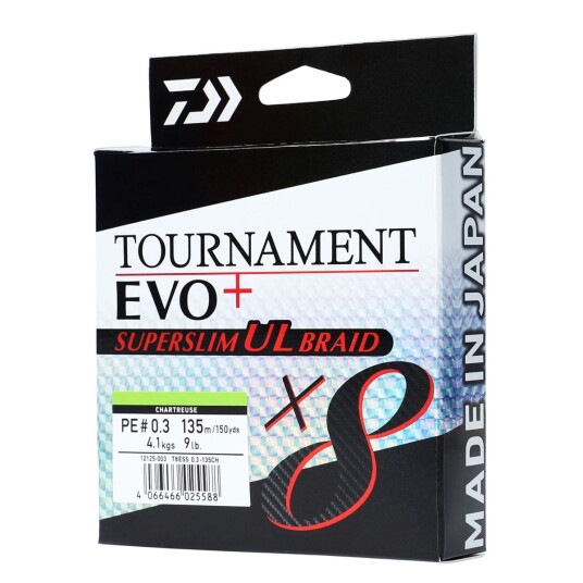 Daiwa Tn 8 Braid Evo+ Super Slim Daiwa Tn 8 Braid Evo+ Super Slim
