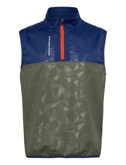 Abacus Mens Kingsbarns Hybrid Vest - Blue - S