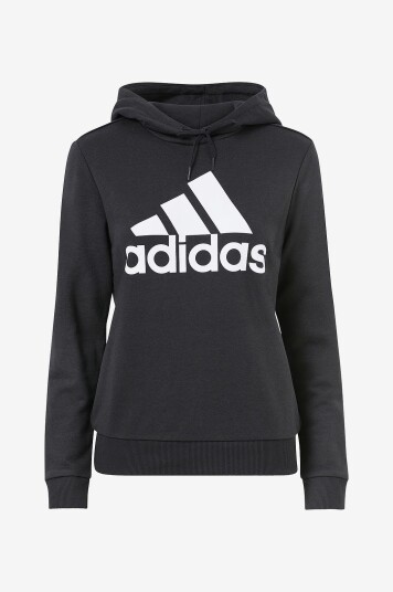 adidas Sport Performance - Hettegenser Essentials Relaxed Logo Hoodie - Svart