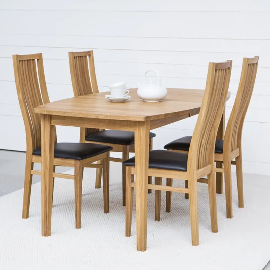 Torkelson Allegro Spisebord 100x186 286 cm i oljet eik Torkelson Allegro Spisebord 100x186 286 cm i oljet eik