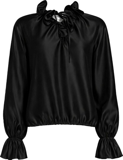 Costamani Bluse Daisi Shirt Svart