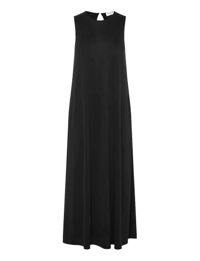 Rosemunde Rwelma Modal Sl Long Dress Black M