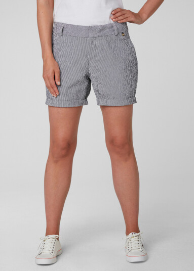 Mørk Blå Stripete Helly Hansen W Crew Shorts (32)