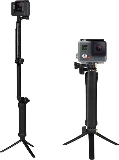 Hurtel 3-I-1 Selfie-Stativ/Holder Til Kamera Gopro (Monopod)