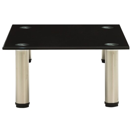 vidaXL TV-benk svart 40x35x17 cm herdet glass vidaXL TV-benk svart 40x35x17 cm herdet glass