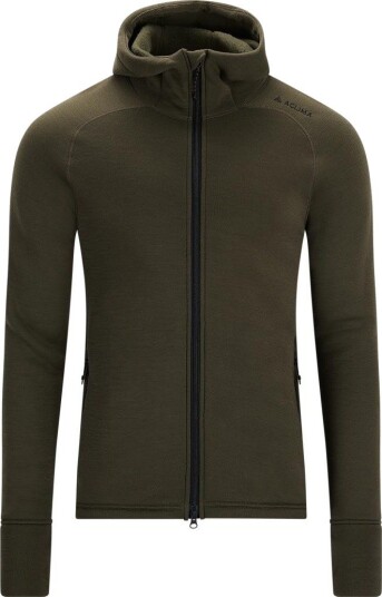 Aclima Fleecewool Hooded Jacket M"s Tarmac XXL