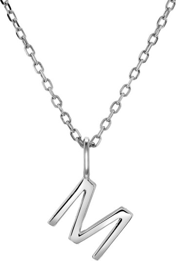 Pan Jewelry Letters smykke i 925 sølv M