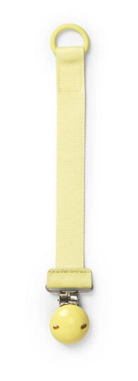 Elodie Sunny Day Yellow Pacifier Clip Smokkesnor