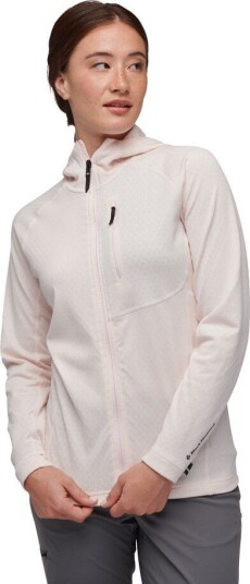 Black Diamond Women's Coefficient Fleece Hoody Ice Pink S, Ice Pink