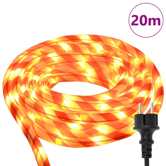 Lyskabel med 480 LED Varmhvit 20 m PVC Lyskabel med 480 LED Varmhvit 20 m PVC