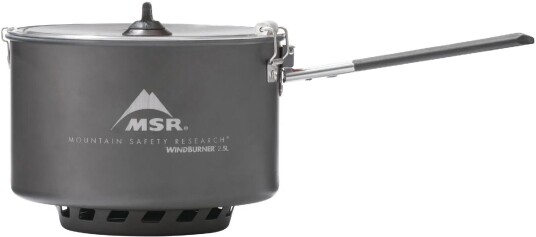 MSR WindBurner Sauce Pot2,5 l kjele til WindBurner systemet MSR WindBurner Sauce Pot2,5 l kjele til WindBurner systemet
