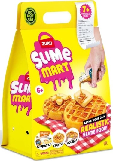 Zuru Slime Mart Vaffel Kreativ Slimesett 6+ År Zuru Slime Mart Vaffel Kreativ Slimesett 6+ År