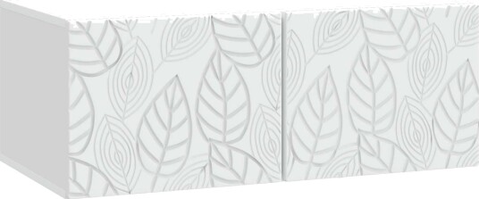  Vegghengt TV skap 78,5 x 41 x 30 cm Hvit Konstruert tre