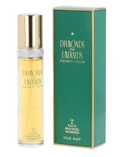 Elizabeth Taylor Diamonds And Emeralds Eau De Toilette 50 Ml 