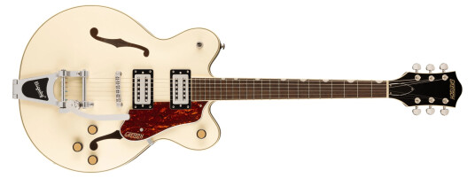Gretsch G2622T Streamliner Center Block DC Bigsby LF Broad’Tron Vintage White