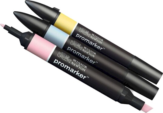 Winsor & Newton Promarker - 3 stk - Pastell Tonesett 2
