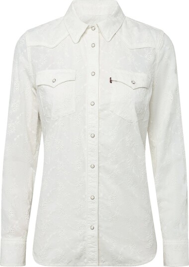 Levi"s® Heritage Western Eyelet Shirt Cream S Levi"s® Heritage Western Eyelet Shirt Cream S