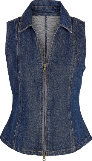 NOISY MAY Nmsirena Sl Zipper Top   Navy   L