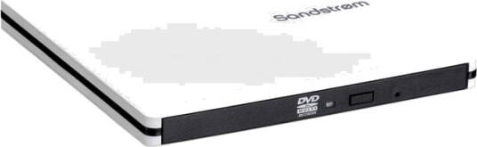 Sandstrøm Ultra Slim ekstern DVD/CD stasjon