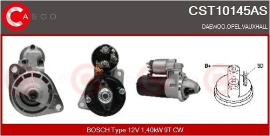 CASCO CST10145AS Starter CASCO CST10145AS Starter